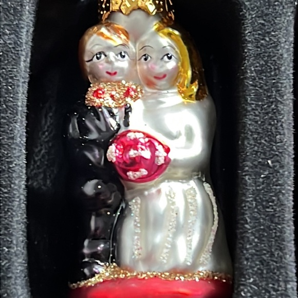 Hand crafted glass tiny Christmas ornament assortment - Picture 5 of 9